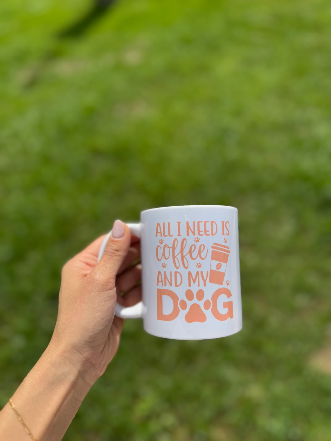 All I need is coffee and my dog Mug