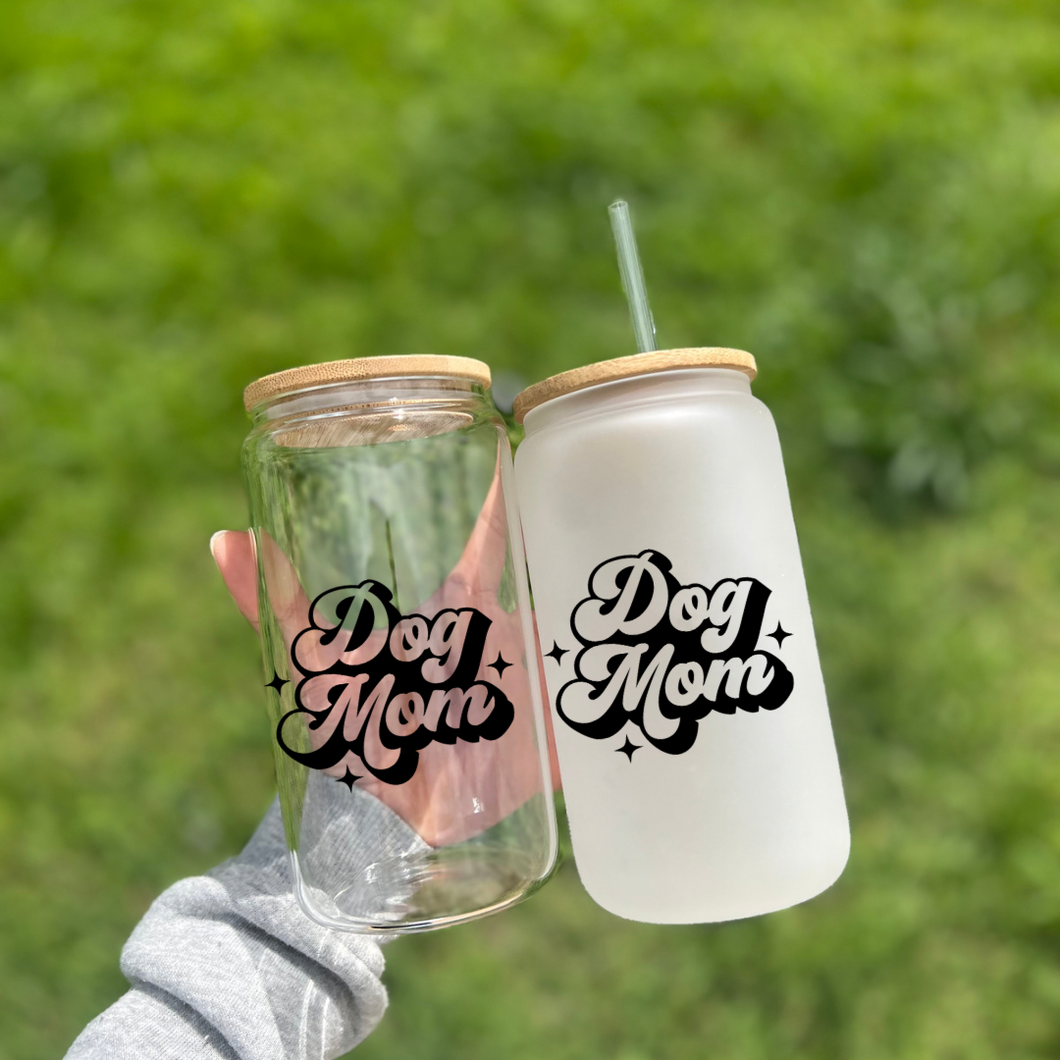 Dog mom - Glass